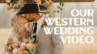 our western wedding video tyler and sarah elrod
