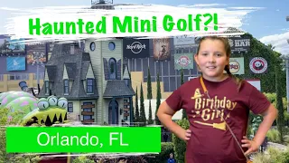 Universal CityWalk s Hollywood Drive-In Mini-Golf Tour and a look at the 18 holes from one course