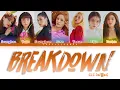 CLC (씨엘씨) – Breakdown Lyrics (Color Coded Han/Rom/Eng)