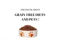 Pet Food Review Grain Free Diets For Dogs And Cats