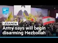 Download Lagu Lebanon says army will begin disarming Hezbollah • FRANCE 24 English