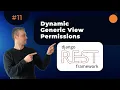 Django REST Framework - Customising permissions in Generic Views VSCode REST Client extension