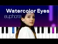 Lana Del Rey - Watercolor Eyes HBO Euphoria Piano Tutorial