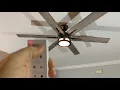 Upgraded To Beautiful 56 LED Honeywell Ceiling Fan with Remote Control