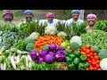 COLORFUL VEGETABLE Soup Recipe Grand Vegetables Cutting Cooking Healthy Soup Recipe