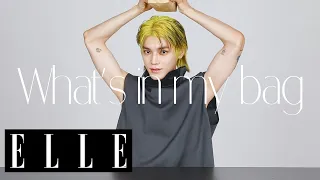 【NCT TAEYONG🌹】テヨンの愛用バッグ＆私物を公開🛍️最近の“お気に入りのカバン”は……!?｜What's in my bag｜ ELLE Japan