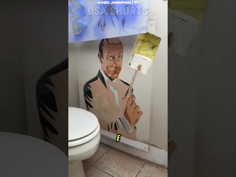 ELE FEZ UM BURACO NO BANHEIRO DA SUA MÃE