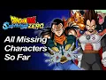 Every Missing Dragon Ball Character In Sparking ZERO Post DLC 3