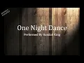 One Night Dance- Randall King Karaoke