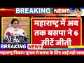 Lagu Maharashtra Election Result Live : महाराष्ट्र से मायावती के लिए खुशखबरी, बसपा अब तक ने 6 सीटें जीती 