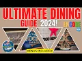 Norwegian Encore ULTIMATE DINING Guide 2024