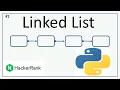 Insert a node at the head of a linked list HackerRank PYTHON