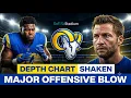 5 Minutes Ago MAJOR OFFENSIVE BLOW RAMS DEPTH CHART SHAKEN