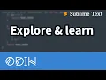 Exploring Odin without leaving your editor