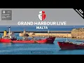 LIVE Malta Ship Spotting by day chilling by night 4K Grand Harbour Live