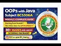 OOPS with Java - Module 3 BCS306A Score 80 Marks with This VTU PDF on Instagram sporifii
