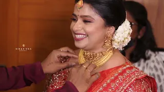 102 ഡിഗ്രി പനിയുള്ള Bride | Palakkad Bridal Makeup Kerala | Vikas Vks Makeup Artist