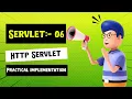 Servlet-06 HttpServlet Practical Implementation