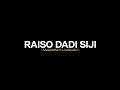 Download Lagu Raiso dadi siji - Masdddho ft Lindasulini(Lirik lagu) sayang aku ikhlas trimo dadi seng ke loro