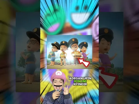 Adegan Upin Ipin Ini Nyindir Indonesia😱‼️ #shorts #upinipin #boboiboy