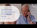 Actual of a Bank Scam exploiting the Citibank brand captured by YouMail Inc