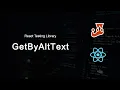 Using getByAltText in react