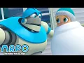 Download Lagu Arpo the Robot | BIGGEST SNOWMAN!!! | Funny Cartoons for Kids | Arpo and Daniel