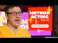 What is Method Acting The Great Acting Teachers All Use It