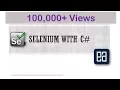 Introduction to Selenium in C -