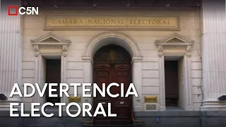 Fuerte ADVERTENCIA de la CÁMARA ELECTORAL al CONGRESO: pidió definir las REGLAS antes de 2027
