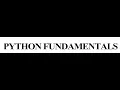 Python fundamentals Class 11th science arora s book