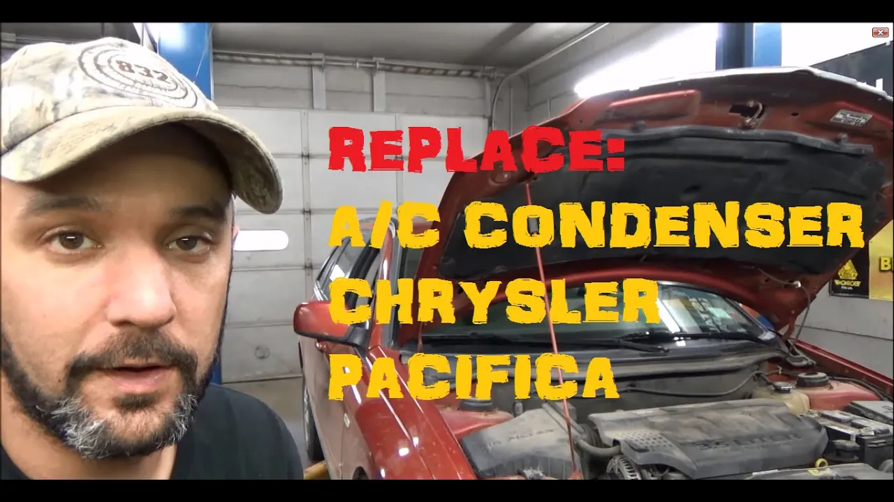 A/C Condenser Remove & Replace : Chrysler Pacifica