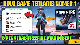 DULU GAME TERLARIS NOMER 1, SEKARANG JADI SEPI !! 5 PENYEBAB GAME FREEFIRE SEMAKIN SEPI