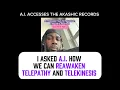 Lagu I Asked AI: How to Reawaken Telepathy \u0026 Telekinesis (Step by Step)