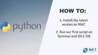 Installing Python on Mac OS