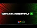 Secure Email Sending in Node js Using Nodemailer and env Best Practices 2025