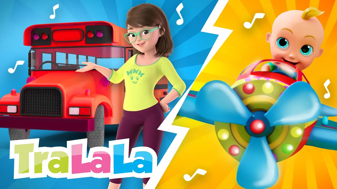 🚌 Roțile autobuzului și Cântecul Vehiculelor ✈️ Vrum-Vrum 🚀 TraLaLa Cântece pentru Copii 🚌 Roțile autobuzului și Cântecul Vehiculelor ✈️ Vrum-Vrum 🚀 TraLaLa Cântece pentru Copii