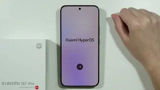 Xiaomi 15T Pro How to Do Initial Setup First Configuration