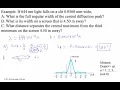 HTPIB12F2 Single Slit Diffraction Example