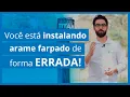 Catraca para arame liso Ovalado galvanizada - T7 Reforçada Vídeo do produto - Catraca para arame liso Ovalado galvanizada - T7 Reforçada