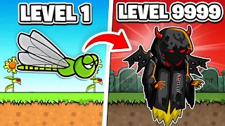 Becoming The STRONGEST Level 9999 Reaper In Flyordie io