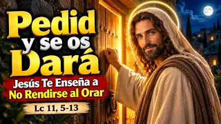 Evangelio de Hoy Lc 11, 5-13 | Pedid y se os Dará | Jesús Te Enseña a No Rendirse al Orar