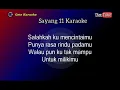 Double Karaoke - Sayang 11 + Sayang 27