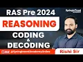 Reasoning PYQ Series Topic - Coding Decoding Mental Ability Rishi Sir Springboard