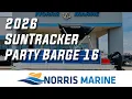 New 2026 Sun Tracker Party Barge 16 DLX 18 ft Pontoon Boat For Sale In Norman OK Walkthrough