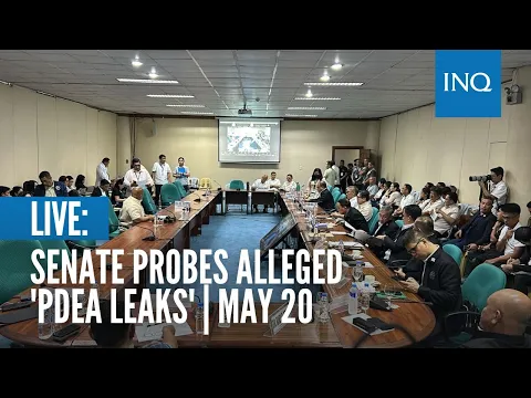 Download MP3 LIVE: Senate probes alleged 'PDEA leaks' | May 20