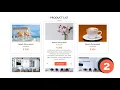 How to create Product List using CSS and Html Bootstrap 4 Product List mouse hover effect part 2