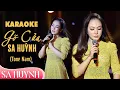 Download Lagu KARAOKE GÕ CỬA - Sa Huỳnh | Tone Nam