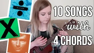 Download 4 basic chords, 10 Ed Sheeran songs on ukulele! MP3