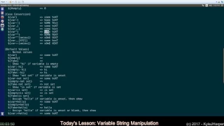Variable String Manipulation